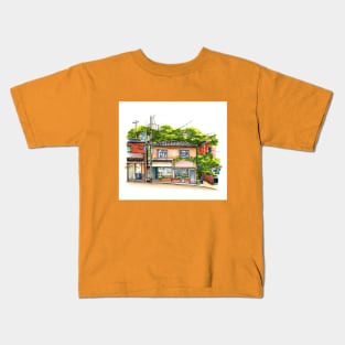 Asian streets Kids T-Shirt